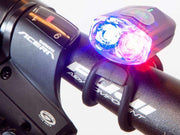 Mini Pursuit 100 Police Dual Flashing Lights-Voltaire Cycles