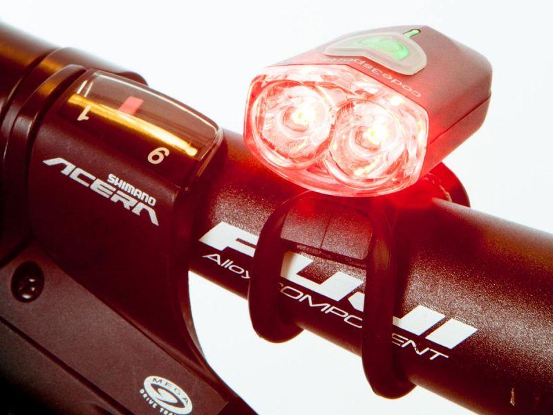 Mini Pursuit 100 Police Dual Flashing Lights-Voltaire Cycles