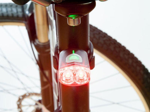 Mini Pursuit 100 Police Dual Flashing Lights-Voltaire Cycles