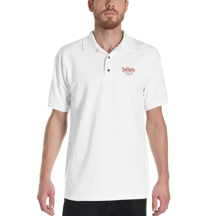 Embroidered Polo Shirt-Voltaire Cycles of Central Oregon