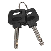 Orange 6mm Security E-Bike MTB, or Motorcycle Rotor Security Lock with Alarm-Voltaire Cycles
