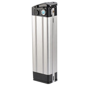 48v 12ah E-Bike Battery - Silver Fish Case-Voltaire Cycles
