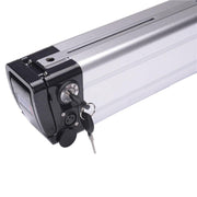 48v 12ah E-Bike Battery - Silver Fish Case-Voltaire Cycles