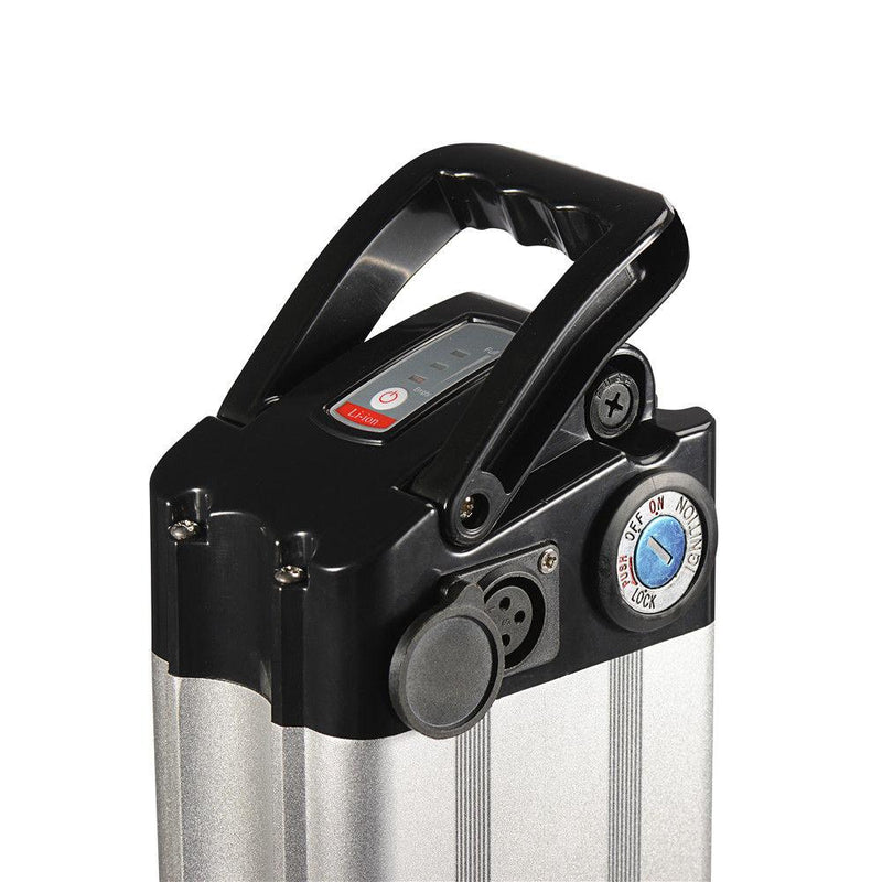 E-Bike Battery - 48v 12ah Lithium-Ion Silverfish Case-Voltaire Cycles