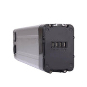 48v 12ah E-Bike Battery - Silver Fish Case-Voltaire Cycles