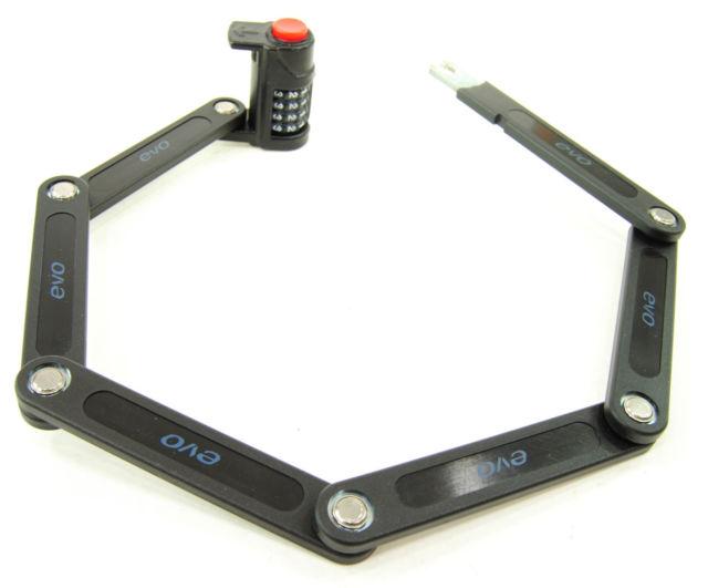 Evo Link-Lok Combination Foldable Bicycle Lock-Voltaire Cycles