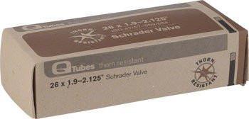 Q-Tubes Thorn Resistant 26" x 1.9-2.125" Schrader Valve Tube 642g-Voltaire Cycles