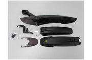 Topeak Defender FX Front Quick Release Bicycle Fender: Black-Voltaire Cycles