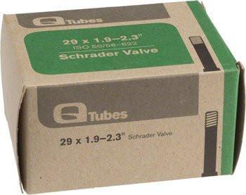 Q-Tubes 29" x 1.9-2.3" Schrader Valve Tube (700c x 47-52mm)-Voltaire Cycles