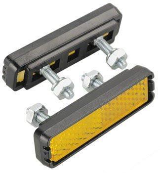 Wellgo Bolt-on Bicycle Pedal Reflector Set-Voltaire Cycles